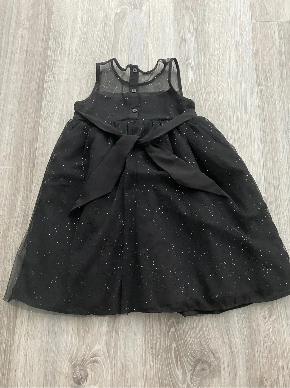 SPECIAL EDITIONS toddler girls' special occasion tulle black party dress | 3T
